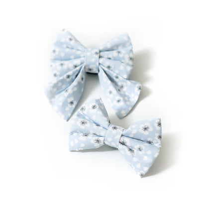 Blue Poppy Bow