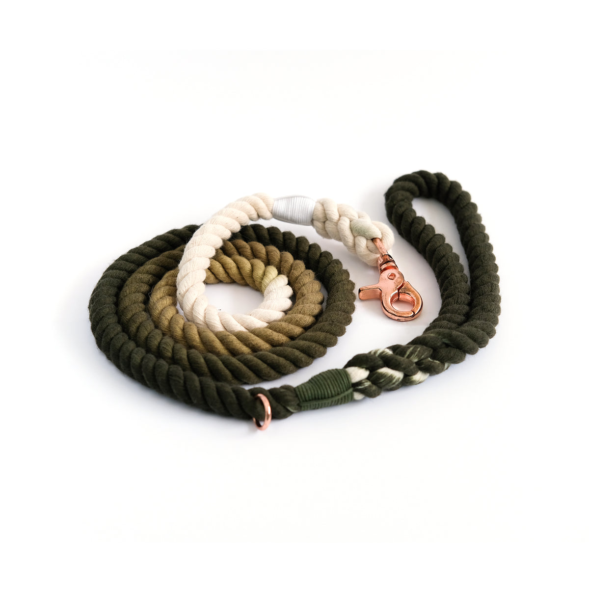 Moss Cotton Rope Leash