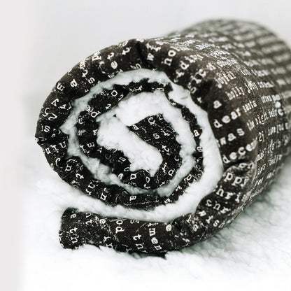 Black Holi-tidings Snuggly Blanket
