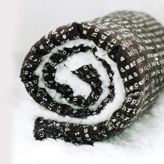 Black Holi-tidings Snuggly Blanket